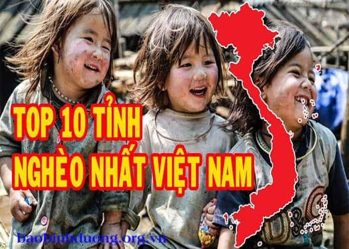 Top 10 Tỉnh nghèo nhất Việt Nam - Theo đánh giá mới nhất