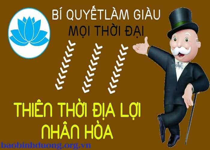 Bạn hiểu như thế nào về thiên thời địa lợi nhân hòa trong kinh doanh