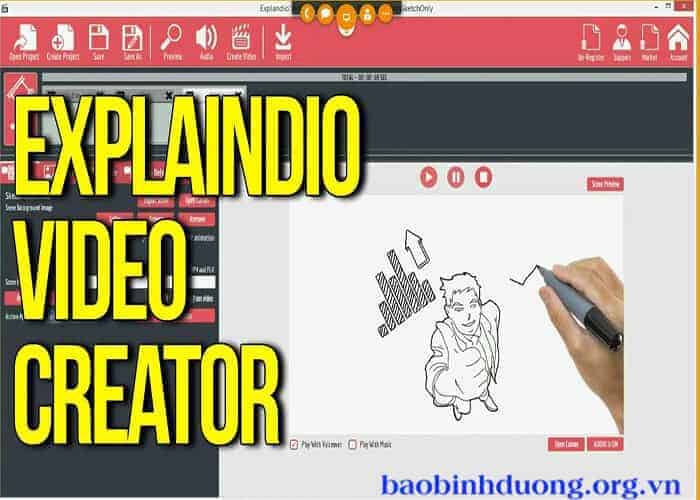 Hướng dẫn tải và cài đặt phần mềm Explaindio video creator